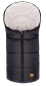 Preview: Fillikid Eco Small Winterfußsack Schwarz für Babyschale und Babywanne